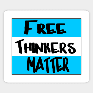 Free Thinkers Matter - Front Sticker